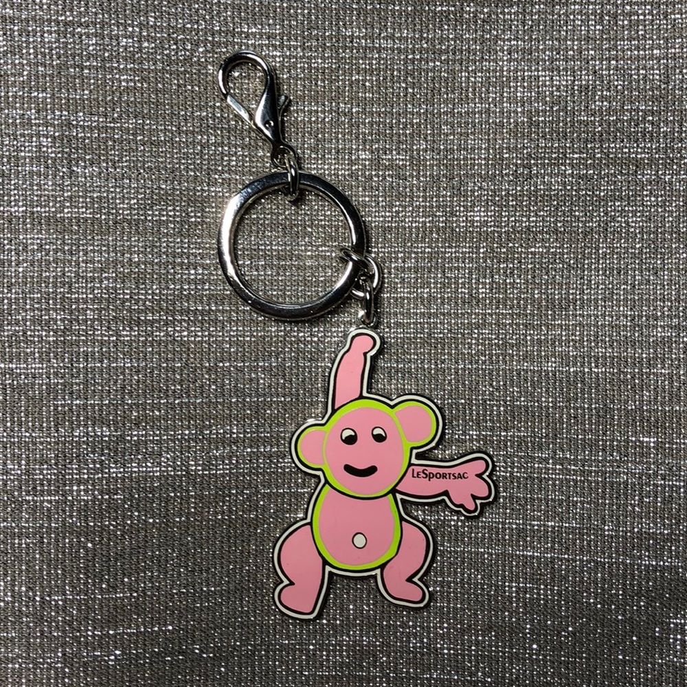 LeSportsac Monkey Key Ring / Charm